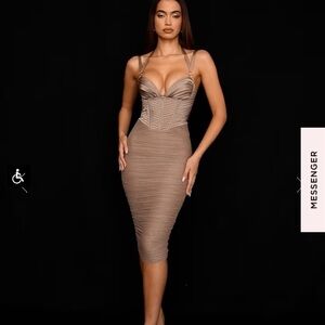 House of CB Josephine dress NWT